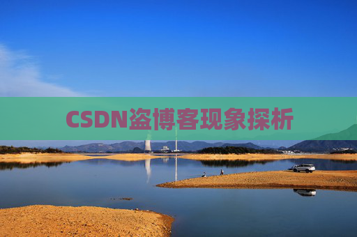 CSDN盗博客现象探析